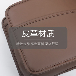 Car <b>Seat</b> Back <b>Storage</b> Bag Leather Hanging Organizer Multi Functional For Car Interior Use - Product Image 3