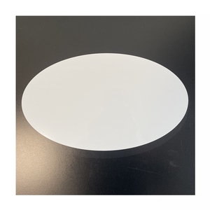 Tấm Kim Loại Nhôm Thăng Hoa Hình Tròn Tròn Màu Trắng Bóng 8" - Product Image 2