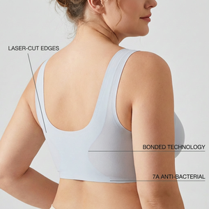 <span class=keywords><strong>Sujetador</strong></span> invisible ultrafino de gel, efecto segunda piel, sin costuras, sin aros, bralette que suaviza la <span class=keywords><strong>espalda</strong></span>, lencería sin marcas - Product Image 3