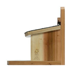 Mangeoire à écureuils en bois de sapin de Chine, robuste, faite à la main, pour jardin extérieur, personnalisée - Product Image 3