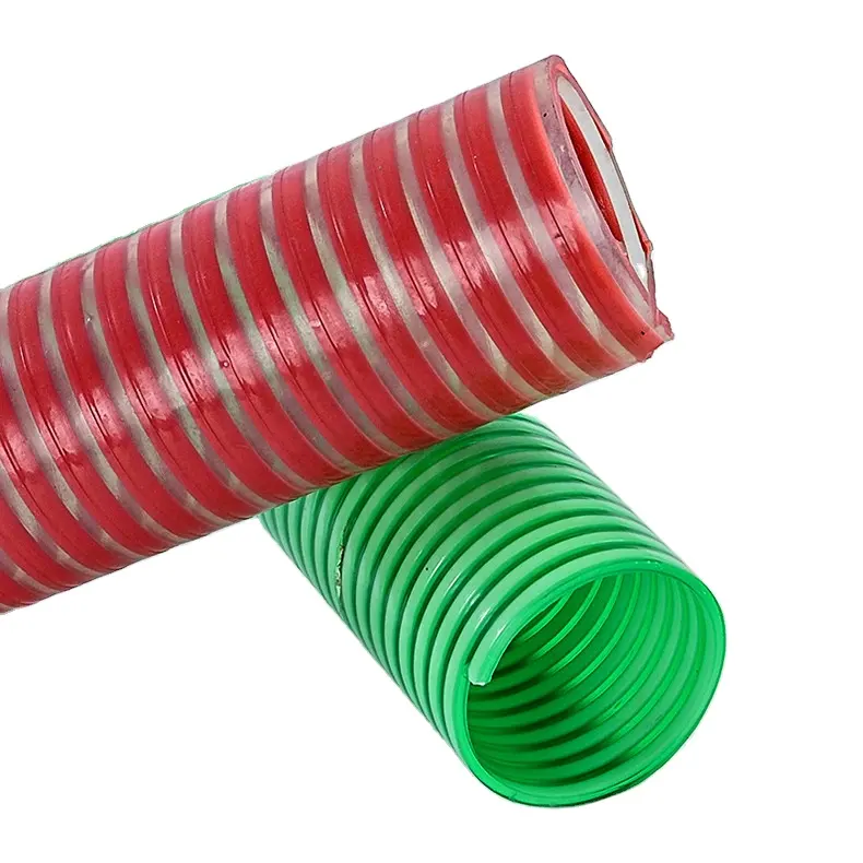 Tubi di PVC costola di avvolgimento di rinforzo del tubo flessibile linea di estrusione PVC spirale morbido tubo flessibile tubo di produzione di macchine