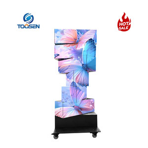 Sáng tạo cơ khí <span class=keywords><strong>LED</strong></span> có thể điều chỉnh cấu trúc <span class=keywords><strong>LED</strong></span> chất lượng màn hình cơ khí xoay <span class=keywords><strong>LED</strong></span> hiển thị thân thiện với môi <span class=keywords><strong>LED</strong></span> <span class=keywords><strong>Video</strong></span> tường - Product Image 1