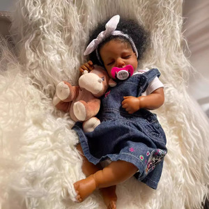 Bestseller Premium 49 Zentimeter LOULOU AWAKE Reborn-Puppe 3D-Simulation Haut mit Sichtbaren Venen Design Sammlerstück Baby-Spielzeug - Product Image 1