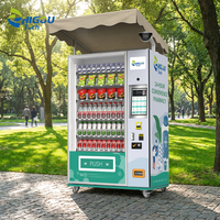 Máquina Expendedora Inteligente con Pantalla Táctil para Snacks y Bebidas en Atracciones Turísticas: Doble Función (Temperatura Ambiente y Refrigerada)
