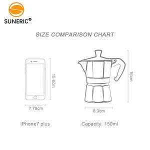 Cuisinière Vache <span class=keywords><strong>Grain</strong></span> Peinture Aluminium Moka Café <span class=keywords><strong>Percolateur</strong></span> Italien Espresso <span class=keywords><strong>Cafetière</strong></span> Moca Pot - Product Image 6