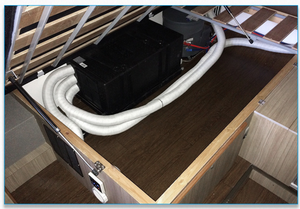 Aire acondicionado para caravana, con tres salidas de aire, certificado CE 9000BTU - Product Image 6