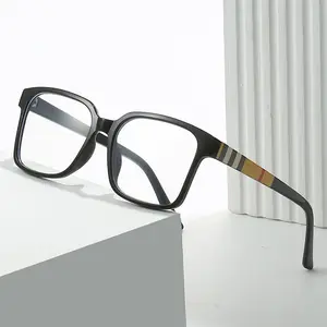 2024 Retro Square Anti Blue Light Transparent Eyeglasses Frame Ultralight Cat Eye Men Women Optical Fashion Computer Glasses