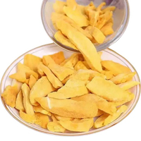 Grote fabrikant van gevriesdroogde zoete mango, gesneden, gedroogd via waterconserveringsproces, bulkverpakking, fruit & groente