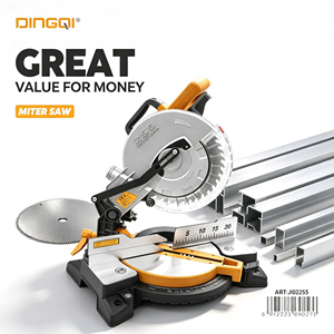 Scie à <span class=keywords><strong>onglet</strong></span> multifonctionnelle 2000W 255mm avec guide laser et sac anti-poussière, scie à <span class=keywords><strong>onglet</strong></span> électrique portable - Coupe bois et aluminium - Product Image 1