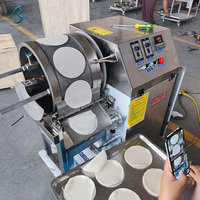 Machine automatique multifonctionnelle motorisée en acier inoxydable de qualité alimentaire pour la fabrication de feuilles de rouleaux de printemps, de lumpia, de crêpes et de rouleaux aux œufs
