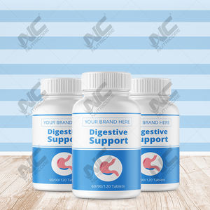Comprimés de soutien digestif avec étiquette personnalisée pour une digestion saine et stable - Product Image 3