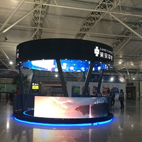 SMD P1.25 P1.53 P1.86 P1.875 P2 P2.5 P3 Remplacement Pantalla Publicidad Intérieur Géant LED Écrans Panneau D'affichage Flexible