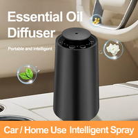 Diffuseur de parfum de voiture portable C02 Diffuseur d'arôme d'huile de parfum essentielle sans eau Diffuseur de parfum à air froid à commande tactile