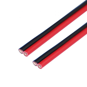 2468 24AWG rot und schwarz parallel linie <span class=keywords><strong>2</strong></span>*0.2mm power draht kabel - Product Image 2