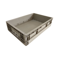 Boîtes de rangement solides en plastique PP recyclables, empilables et emboîtables, bacs et caisses logistiques EU 600x400x148mm