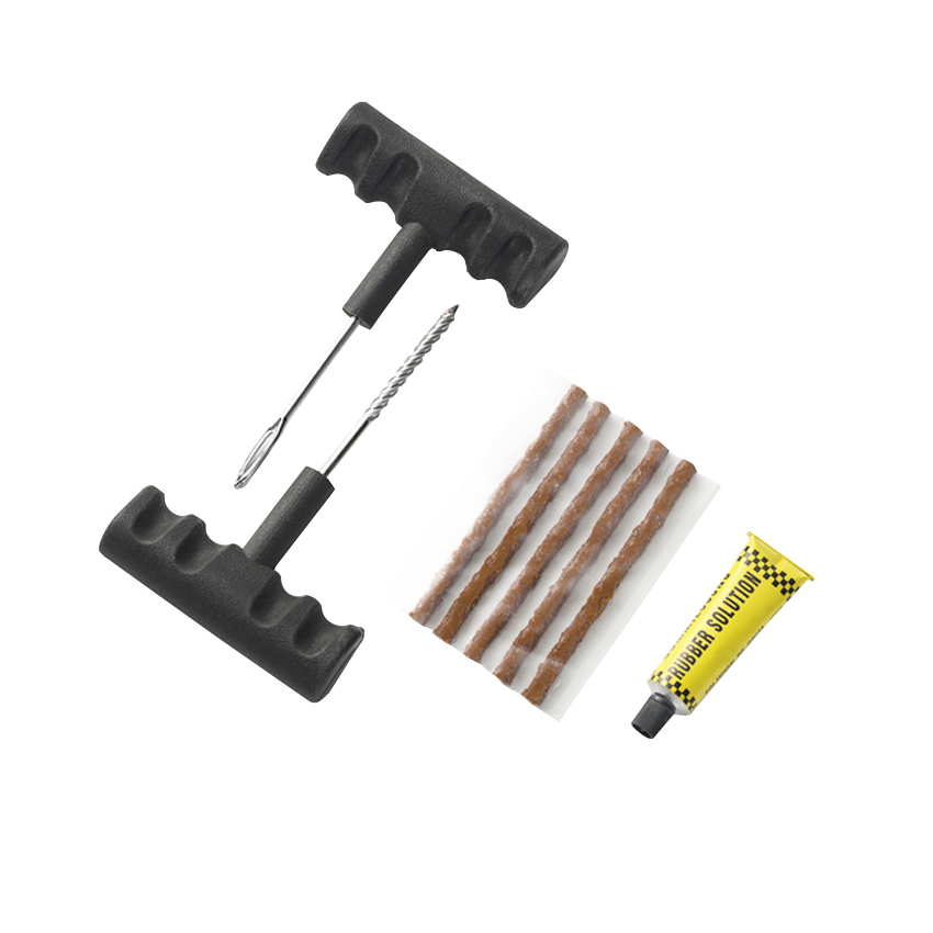 35-Piece Tire Repair Kit – DIY Flat Tire Patch & Plug Set For Car, Truck, Motorcycle