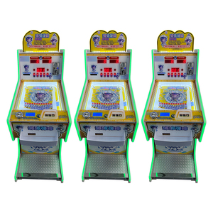 Máy chơi trò chơi pinball <span class=keywords><strong>Mini</strong></span> 1 người chơi với bóng thật & chân chèo kim loại vé đổi thưởng ngôn ngữ Tây Ban Nha & Bảo hành 1 năm - Product Image 1