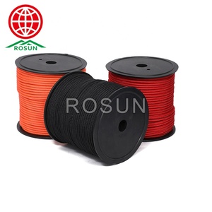 Rosun loạt màu rắn 1-20mm màu rắn PP/Polyester/Nylon dây thừng bán buôn 2mm 3mm 4mm 5mm 6mm 7mm 8mm 10mm bện dây thừng co - Product Image 2