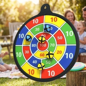 Safe Flying <b>Disc</b> Game Washable OEM 16 Inch <b>Plastic</b> Dartboard Lightweight - Product Image 1