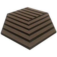 Panneaux acoustiques en feutre PET de qualité supérieure pour plafond d'hôtel, déflecteur insonorisant, décoration murale, solution de conception graphique personnalisée