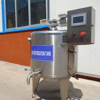 Fermenteur de Lait Industrielle, Machine de Traitement Laitier pour Yaourt, Beurre et Fromage, Pasteurisateur Lait et Jus 1000 Litres