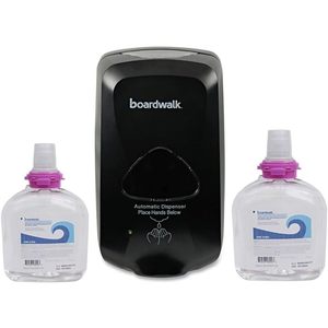 Dispensador de Jabón en Espuma Sin Contacto Boardwalk de 1200 ml, Certificado Verde, 6 Pulgadas X 4.05 pulgadas X 10.58 Pulgadas Modelo 4220042400-BNDL - Product Image 4