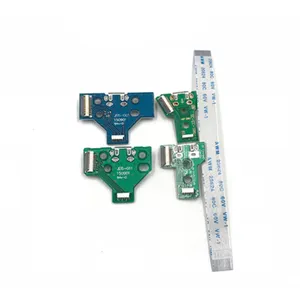 JDS-001 JDS-011 JDS-030 JDS-040 JDS-055 USB Sạc Board Với 12 Pin Ribbon Flex Cable Cho PS4 Điều Khiển