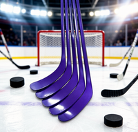 Bâton de hockey sur glace monobloc en carbone pur, 100% fibre de carbone, modèles P28/P92, rigidités 380g, longueur