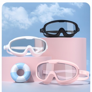 Set 3 Pezzi: Cuffia da <span class=keywords><strong>Nuoto</strong></span>, <span class=keywords><strong>Occhialini</strong></span> e Clip Nasale - <span class=keywords><strong>Occhialini</strong></span> da <span class=keywords><strong>Nuoto</strong></span> Regolabili Anti-Appannamento <span class=keywords><strong>con</strong></span> Ampia Visuale per Uso in Acque Libere e Piscina, Senza Perdite - Product Image 3