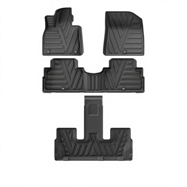 High - Quality 3 - Piece Full Set Anti - slip TPE Mats, 3.5mm Thick, Ideal for 2024 - 2026 Left - Hand Drive Leapmotor C11