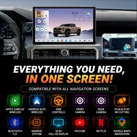 Écran stéréo HD RoadNavi de 14,6 pouces, navigation Android pour Toyota Tacoma 4Runner 2024-2026, lecteur multimédia vidéo, CarPlay sans fil