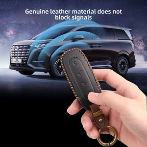 เหมาะสำหรับเคสกุญแจเดนซ่า ดี 9 ปี 2022, เคส DM-i, เคสกุญแจรถยนต์พิเศษ EV เดนซ่า ดี 9, หนังแท้สำหรับผู้ชาย - Product Image 3