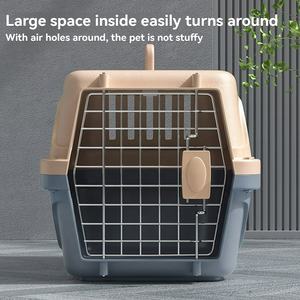 Portador de mascotas aprobado por aerolínea plegable rosa de Venta caliente con ruedas para perros pequeños gatos viaje coche veterinario visita actividad al aire libre - Product Image 2