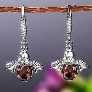 Pendientes de Moda con Diseño de Abeja, Pendientes Colgantes de Animales, Joyería Minimalista, Pendientes de Tendencia para Mujer - Product Image 5