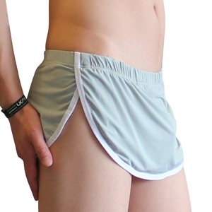 Venta al por mayor <span class=keywords><strong>de</strong></span> moda <span class=keywords><strong>de</strong></span> alta calidad <span class=keywords><strong>de</strong></span> color sólido ropa <span class=keywords><strong>de</strong></span> ocio pijamas Sexy casa corta hogar hombres pantalones cortos - Product Image 3