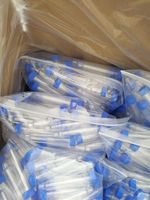 Labtex Tube à centrifuger de 50ml en PP à fond conique pour la collecte de sang certifié ISO clair Graduation Noir Bleu Prix bas 1 an