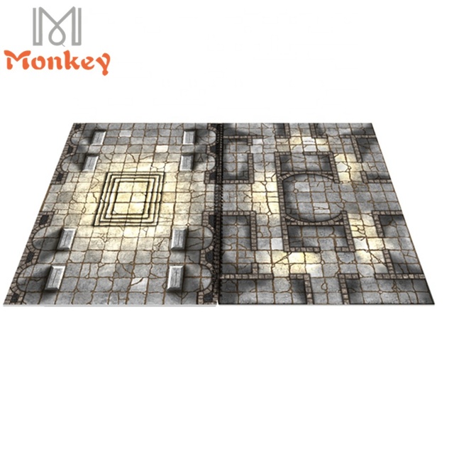 MONKEY Large Size Custom Game Play Mat Wargame Battle Mat