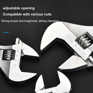Llave inglesa de grado industrial de acero al carbono de alta calidad, llave inglesa ajustable Flexible multiusos - Product Image 3