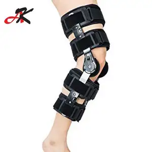 Angle Adjustable ROM Knee Brace walker stabilition hinged knee brace