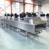 Automatische roterende blaasdroger voor verpakte producten en voedselverpakkingen, droogmachine van roestvrij staal