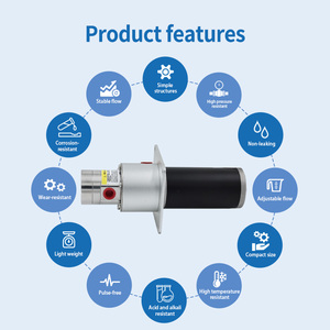 Bomba de engranajes de accionamiento magnético Clean-in-Place con acero magnético encapsulado en PPS para integradores de sistemas de llenado y envasado de agroquímicos - Product Image 3