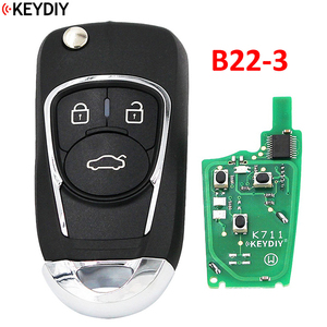 Llave de Coche Keydiy KD ABS+Metal Negra para Modelos KD900/URG200/KD-X2 Mini B01-B32 - Product Image 5