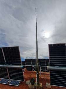 <strong>Motorized</strong> Radio Antenna Hf, Vhf, Uhf and Shf Wireless Communications <strong>Telescopic</strong> <strong>Mast</strong> <strong>3m</strong>-25m - Product Image 2