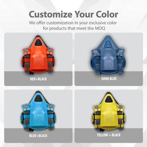 Respirator Nyaman Pencegah Debu Respirator Setengah Wajah untuk Bahan Kimia Masker Gas Pengaman dengan Harga Kompetitif - Product Image 6