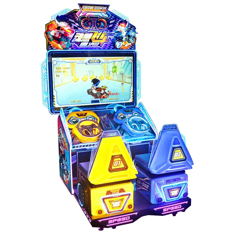 simulator arcade car racing game machine speed drift two player for indoor game center