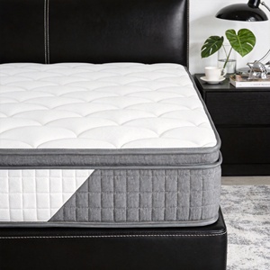 Colchón Económico de Espuma Viscoelástica de 10 Pulgadas, Colchón de Muelles Enrollado para Dormitorio y Hotel, Colchón de Látex Hipoalergénico para un <span class=keywords><strong>Mejor</strong></span> Sueño - Product Image 2