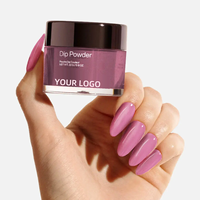 Poudre à ongles de manucure en poudre à tremper, sans HEMA, sans TPO, sans UV, longue durée, résistante aux éclats, couleur de poudre à ongles, poudre à tremper pour ongles, marque privée