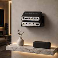 Décodeur Audio 5.1 Ch de haute qualité systèmes de cinéma maison stéréo Dts AC3 décodeur Audio 5.1 canaux