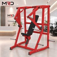 Máquina de Press de Pecho Declinado con Asiento de Acero Comercial MRD con Características de Seguridad - Equipo de Gimnasio Ajustable y Duradero para Entrenamiento de Fuerza
