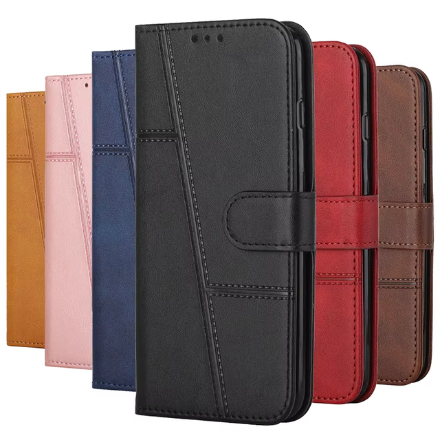 Wholesale Price Factory PU Flip Leather case Book Wallet Pouch for MOTO G50 G60 G10 G30